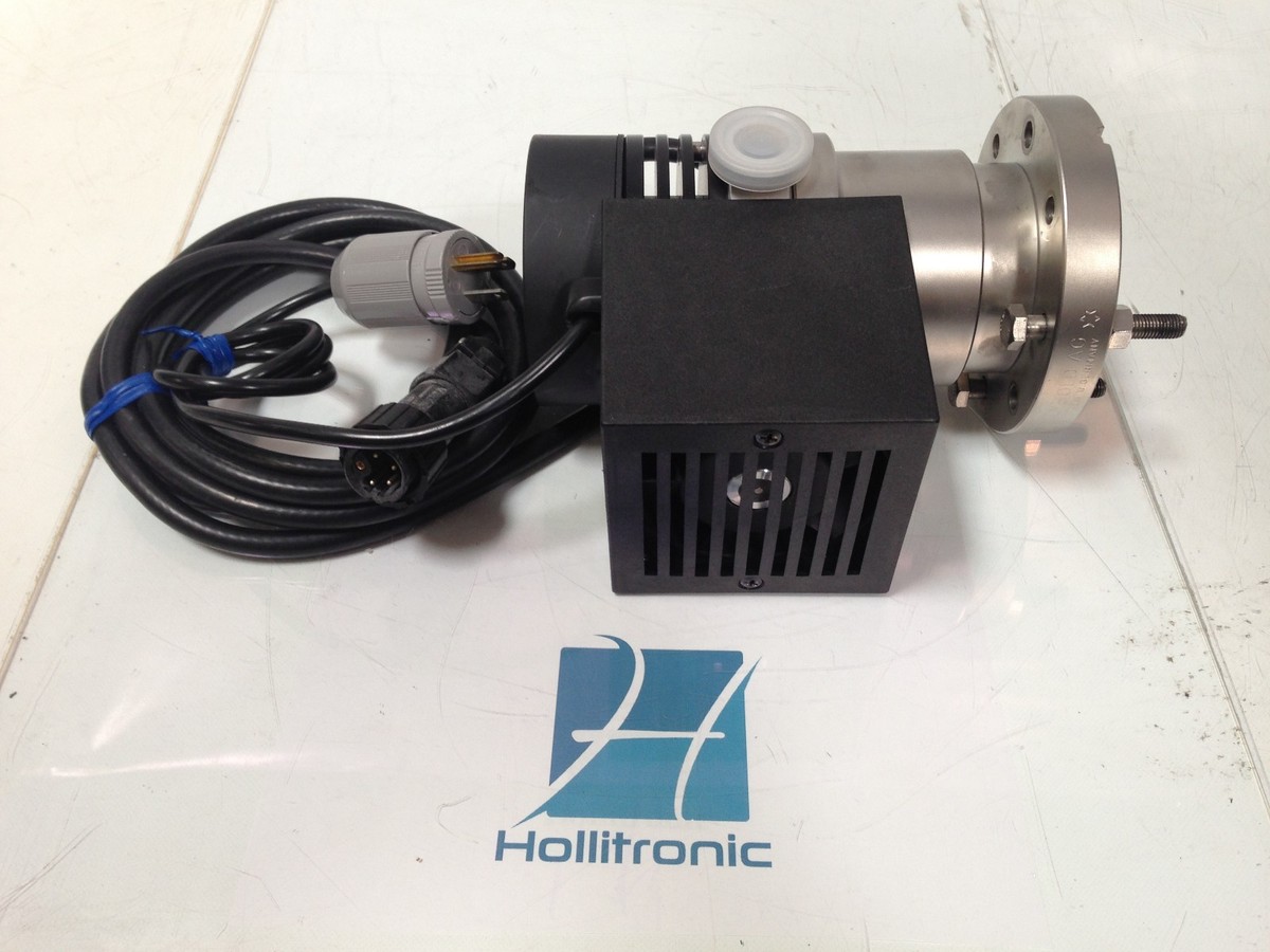 Leybold Oerlikon TMP 50 Turbo Vacuum Pump w/ Fan Turbocvac Leybold Oerlikon TMP 50 Turbo Vacuum Pump w/ Fan Turbocvac