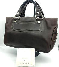 CELINE Handbag Leather Boogie Tote Bag