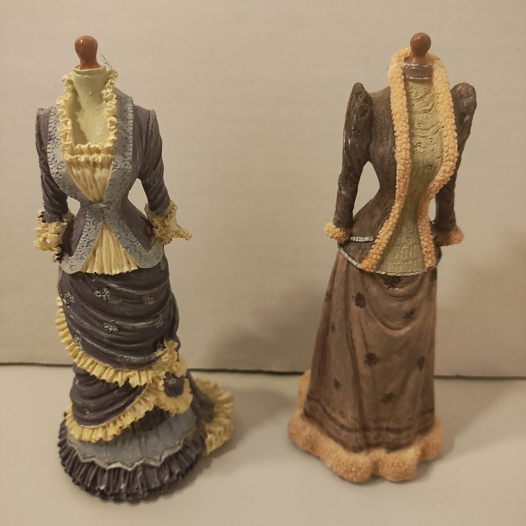 Victorian K's Collection Set 2 Rare Treasures Resin Figurines