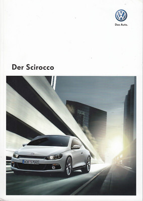 Prospekt VW Scirocco 05/09 2009