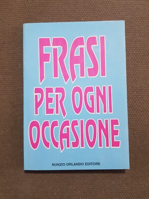 SÄTZE FÜR JEDEN ANLASS Ed. Nunzio Orlando 2004