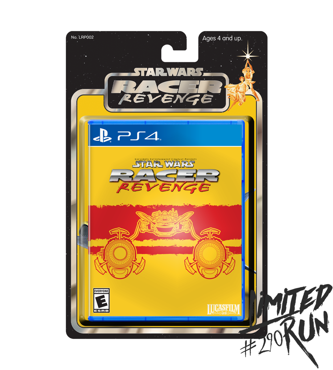 LIMITED RUN #290: STAR WARS RACER REVENGE CLASSIC EDITION (PS4