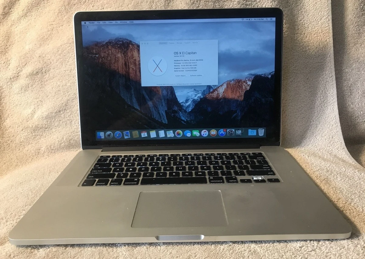 2014 Apple MacBook Pro 16GB Laptops for sale - eBay
