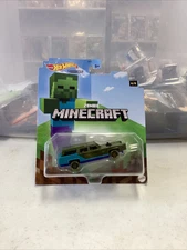 Hot Wheels Minecraft Zombie Character Cars Wagon NEW