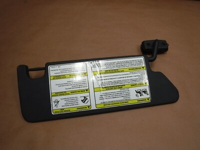 Jeep Wrangler JK 07-09 Sun Visor Black  Driver  55371009AA  Free  Ship