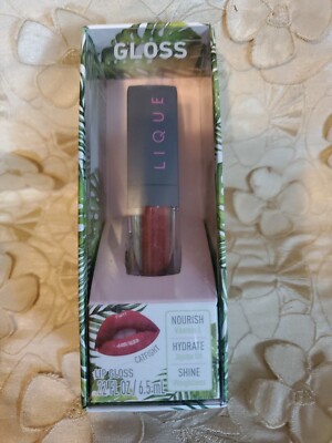 Lique-Lipgloss-CATFIGHT- W/ Vitamin E & Jojoba Oil-.22 FL. OZ.-NEW/BOXED!