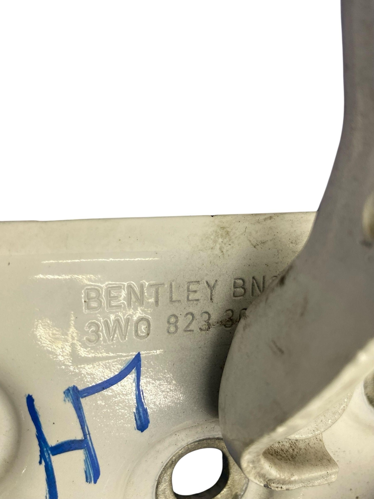 2006-2012 BENTLEY CONTINENTAL RH FRONT RIGHT & LEFT HOOD HINGE W/ STRUTS SET (2)