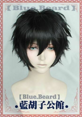 For Cosplay Joker Kurusu Akira Short Black Cosplay Costume Wig+Wig Cap - Picture 1 of 1