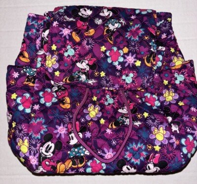 New Vera Bradley Disney Mini Backpack Bag Mickey & Minnie display picture 2