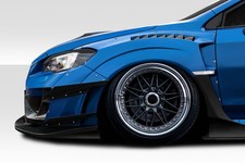 For 2015-2021 Wrx Sti Duraflex Vrs Wide Body Front Fenders - 8 Piece