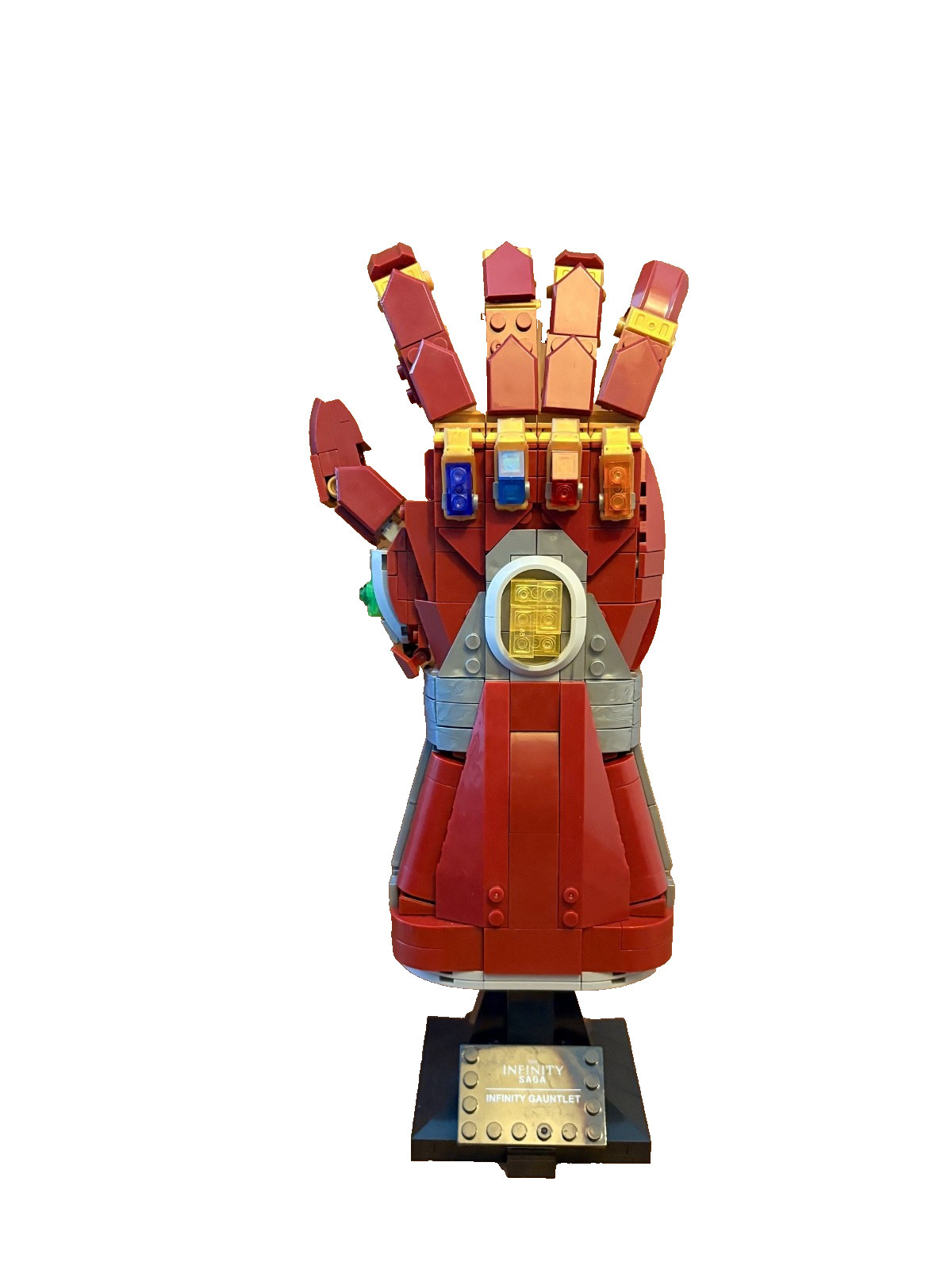 Nano Gauntlet Iron Man une oeuvre d'art en métal premium pour collectionneur Marvel