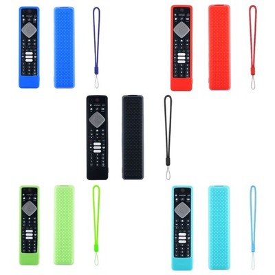 Silicone Remote Control Cover Shockproof Nonslip Textured Grip Precise Cutouts