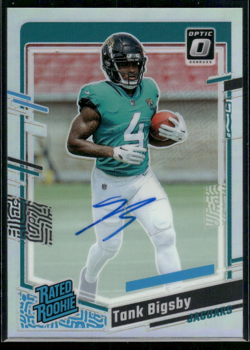 2023 Donruss Optic Tank Bigsby Rated Rookies RPS Autographs Holo Auto #/150 #252