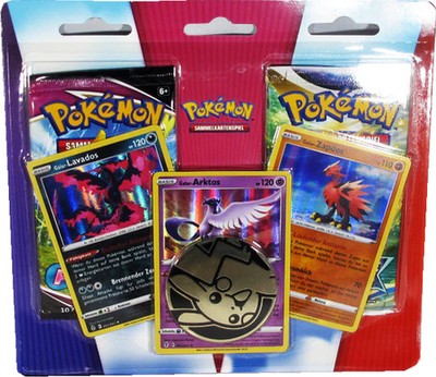 Pokémon Enhanced 2-Pack Blister   Galar-Lavados, Arktos und Zapdos (deutsch)
