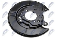 NTY Spritzblech, Bremsscheibe HTO-NS-006 Passend FüR Nissan