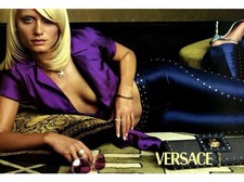 GIANNI VERSACE by Donatella  S/S 2000 RUNWAY 🟢RHINESTONE PANT🟢