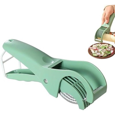 Carrot Banana Slicer Fruit Knife Veggie Cutter Kitchen Bar Tool Stainless Steel*