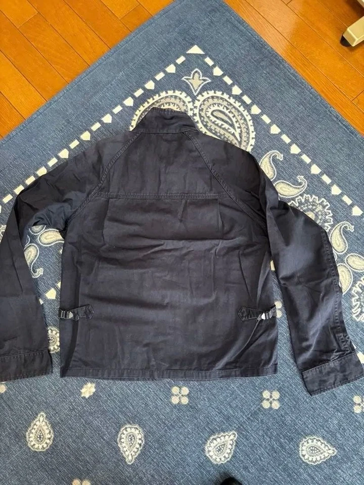 Woolrich Woolen Mills Navy Harrington Jacket Engineered Garments #EL ZCA - Image 2 of 4