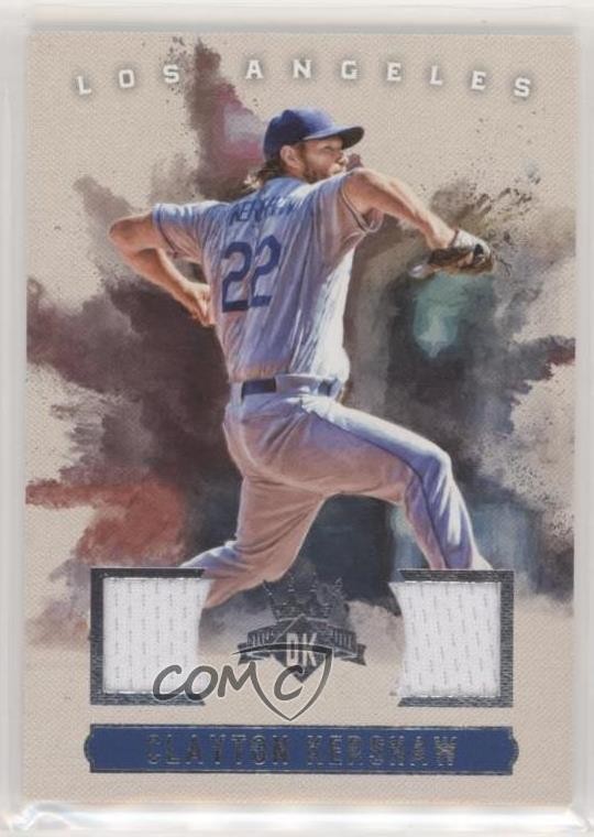 Clayton Kershaw #DKM-CK 2017 Panini Diamond Kings Baseball DK Materials