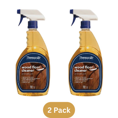 2 Pack Thomasville Wood Floor Cleaner & Polish Spray 32oz