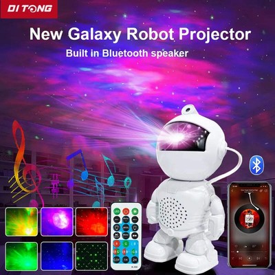 Galaxy Star Astronaut Projector Light Starry Sky Porjectors Lamp Decoration Bedr