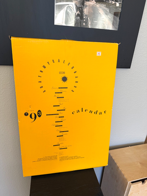 1993 Vaughan Oliver/4AD Records UK/23 Envelope Anantomy Calendar