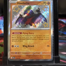 Hawlucha Shiny Rare Holofoil Pokemon SV: Paldean Fates 175/091 NM Near Mint on eBay