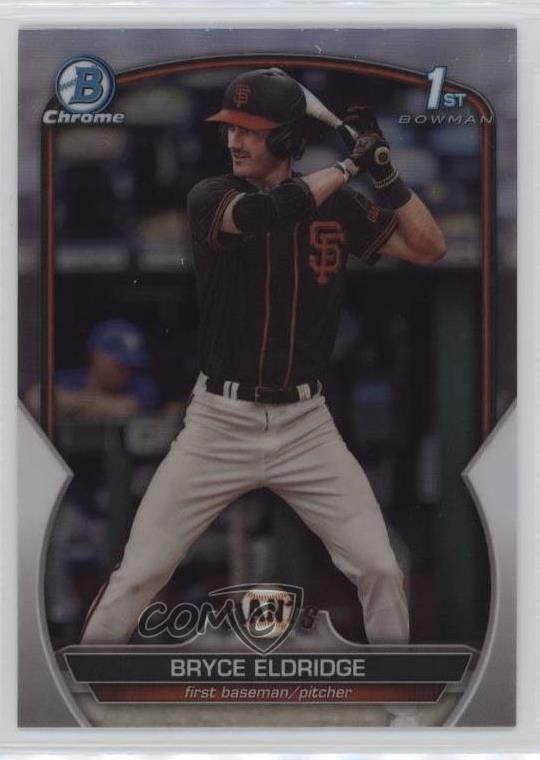 2023 Bowman Draft Chrome Refractor Bryce Eldridge #BDC-107 03ow