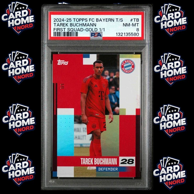 Tarek Buchmann 1/1 PSA FS-TB - 2024-25 TOPPS FC Bayern München Team