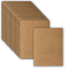 Corrugated Cardboard Sheets 4x6 Inch Rigid Craft Shipping Dividers 200 Pack