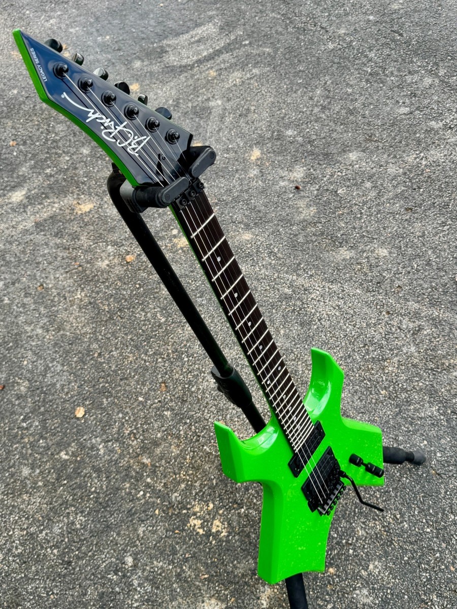B C RICH LEGACY WARLOCK GUITAR w/ FLOYD ROSE & SEYMOUR DUNCANS