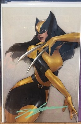 LAURA KINNEY WOLVERINE #4 JEEHYUNG LEE (1:100) VIRGIN VARIANT_SIGNED W/COA_NM