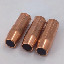 Schweißzubehör Gasdüse konisch kompatibel mit MIG Schweißen Kupfer matt