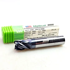 Helical 1/2" x 1/2 x 5/8 x 2-1/2 SQ Solid Carbide End Mill A-Plus 30497