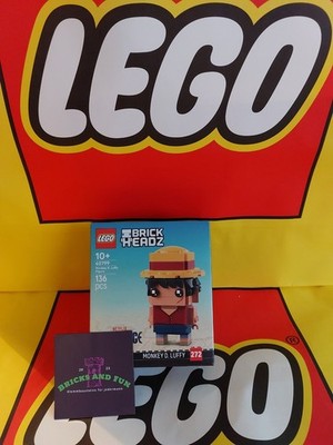 LEGO  BrickHeadz 40799 Monkey D. Luffy Figur One Piece - NEU + OVP + EOL