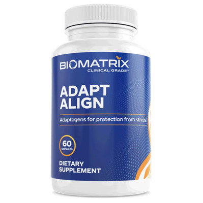 BioMatrix Adapt Align 60 Caps   Cortisol Support, Stress Relief, Focus, Mood