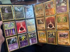 Collection Carte Pokémon 180 Cartes classeur offert wizard ex jap FR noir blanc