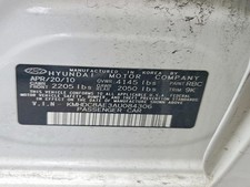 Used Front Left Steering Knuckle Fits 2010 Hyundai Elantra L. Wabs Opt 5891a2