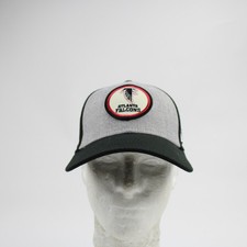 Atlanta Falcons New Era 39thirty Fitted Hat Unisex Black/Gray Used