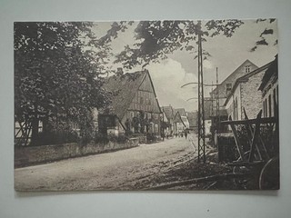 Postcard Kohlstädt Lippe Snake Inn Schiffmann Street Postcard Photo 1918