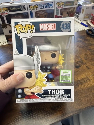 Funko Pop! Marvel #438 Thor 2019 Spring Convention Exclusive Figure