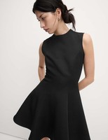Marks & Spencer Womens Black Mini Skater Dress - M&S