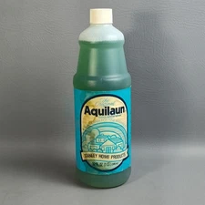 Vtg Stanley Home Products Aquilaun Concentrate Delicate Fabric Wash Laundry 32oz
