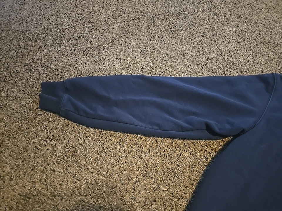 Sudadera con Capucha Carhartt Para Hombres XL Alta Azul Defensor de la Lluvia Calce Suelto Pullover Sudadera Foto 4 de 4