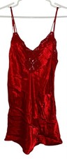 Victoria's Secret Gold Label 1990s Size P Lace Babydoll Slip Dress
