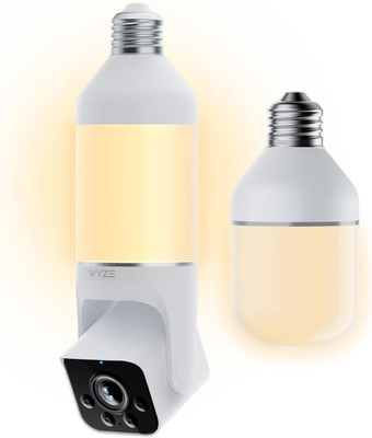 Bundle of  Bulb Cam Security Camera and Accessory, 2K HD Security Cameras Wirele