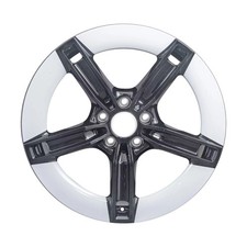 94078 OEM Reconditioned 21x9.5 Front Aluminum Wheel Painted Black/Silver