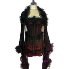 Goth Dress Y2K Punk Rock Clothes Grunge Gothic Vkei Women's Emo Clothing