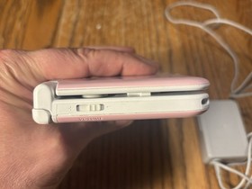 Nintendo 3DS XL Pink White Handheld Console 7 Games + Bundle Tested USA Version