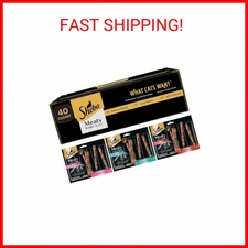 Sheba Meaty Tender Sticks Soft Cat Treats with Chicken, Tuna Flavor, and Salmon